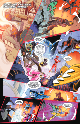 Read Power Rangers Universe  3 Page 3 in English