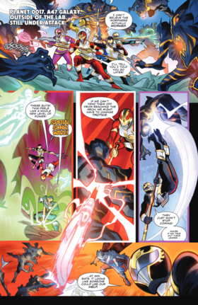 Read Power Rangers Universe  5 Page 3 in English