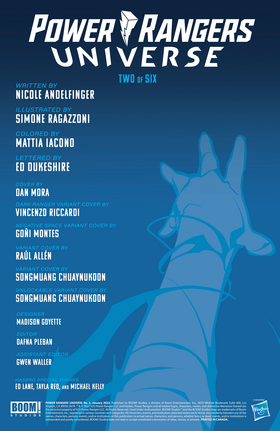 Read Power Rangers Universe  2 Page 2 in English