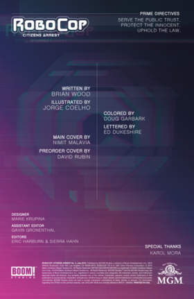 Read RoboCop: Citizens Arrest  4 Page 2 in English