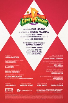 Read Mighty Morphin Power Rangers  18 Page 2 in English