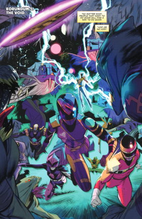 Read Mighty Morphin Power Rangers  37 Page 3 in English