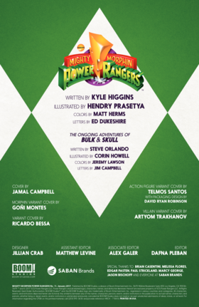 Read Mighty Morphin Power Rangers  12 Page 2 in English