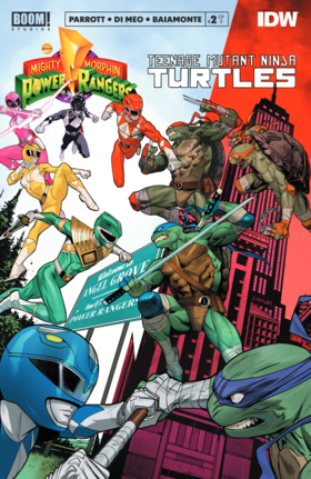 Read Mighty Morphin Power Rangers/Teenage Mutant Ninja Turtles  2 Page 1 in English