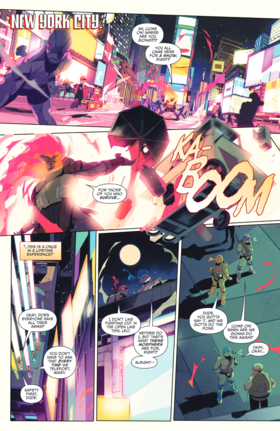 Read Mighty Morphin Power Rangers/Teenage Mutant Ninja Turtles  4 Page 3 in English