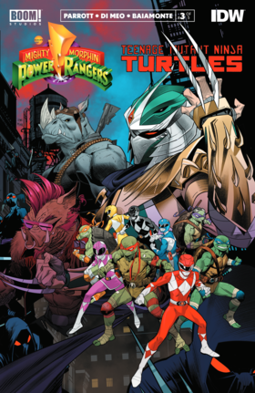 Read Mighty Morphin Power Rangers/Teenage Mutant Ninja Turtles  3 Page 1 in English