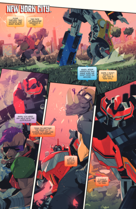 Read Mighty Morphin Power Rangers/Teenage Mutant Ninja Turtles  5 Page 3 in English