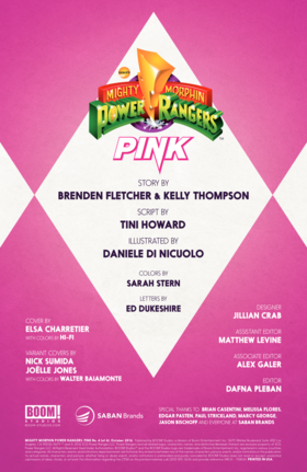 Read Mighty Morphin Power Rangers: Pink  4 Page 2 in English