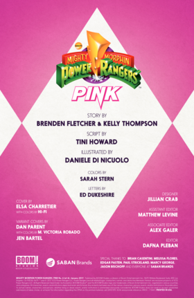 Read Mighty Morphin Power Rangers: Pink  6 Page 2 in English