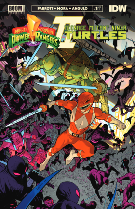 Read Mighty Morphin Power Rangers / Teenage Mutant Ninja Turtles II  1 Page 1 in English