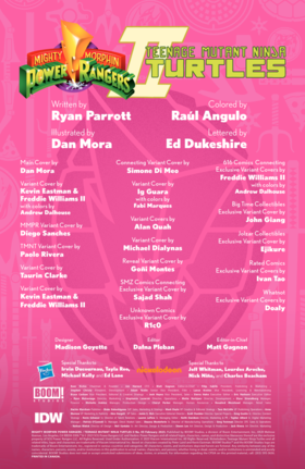 Read Mighty Morphin Power Rangers / Teenage Mutant Ninja Turtles II  3 Page 2 in English