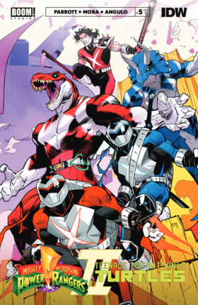 Read Mighty Morphin Power Rangers / Teenage Mutant Ninja Turtles II  5 Page 1 in English