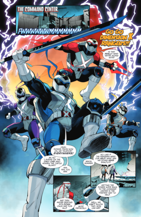 Read Mighty Morphin Power Rangers / Teenage Mutant Ninja Turtles II  5 Page 3 in English