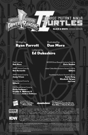 Read Mighty Morphin Power Rangers / Teenage Mutant Ninja Turtles II  6 Page 2 in English