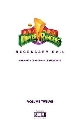 Read Mighty Morphin Power Rangers (Volume)  12 Page 3 in English